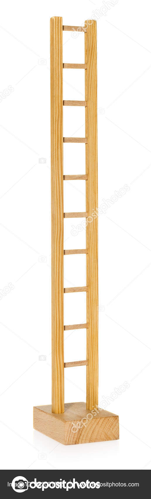 The Wooden Ladder A Toy For Children To Play Stock Photo The Wooden Ladder A Toy For Children To Play Stock Photo