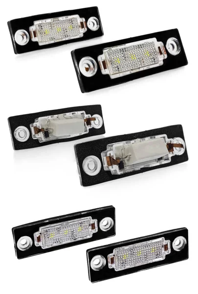 LED-Lampen für Autolampen. Auto geführt für Heiligenringe und Engel — Stockfoto