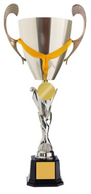 Bir madalya ile yarışmada kazanan Kupası, gümüş, altın ödül