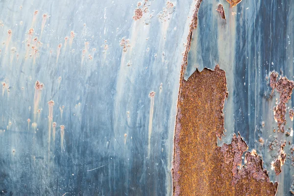 Σκουριασμένο μέταλλο υφή με πολύχρωμο φόντο — Φωτογραφία Αρχείου