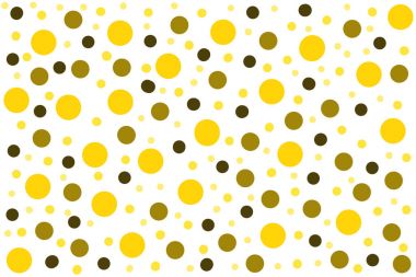 Polka Dot beyaz arka plan üzerinde sorunsuz Backgro izole desen