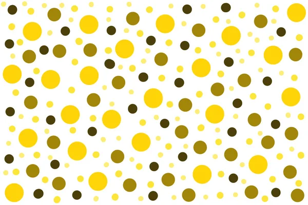 Polka Dot Pattern isolated on white background, Seamless Backgro — Stock Photo, Image