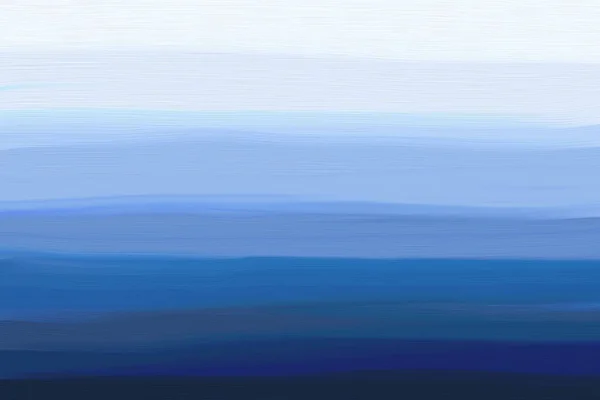 Shade of blue color, Hand drawn oil paint strokes — Stock Photo, Image