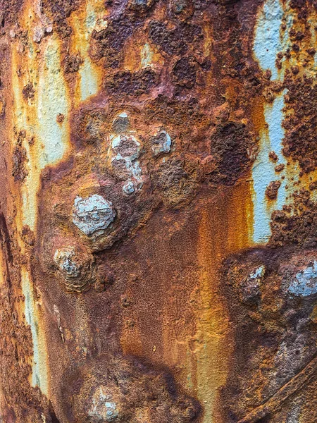 Textura metálica oxidada, fondo metálico oxidado — Foto de Stock