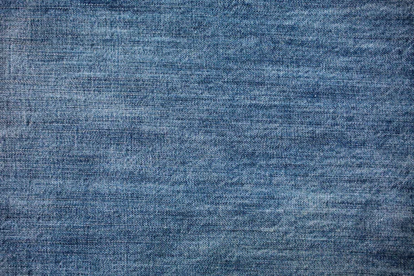 Denim Blue Jeans Close Macro Shot Abstract Textile Texture Background — ストック写真