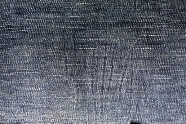 Jeans Blu Denim Close Macro Shot Astratto Sfondo Texture Tessile — Foto Stock
