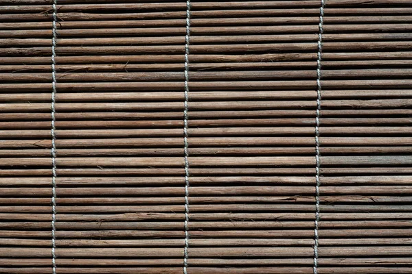 Vieja Textura Ventana Ciega Madera Bambú Fondo Sin Costura Abstracto — Foto de Stock