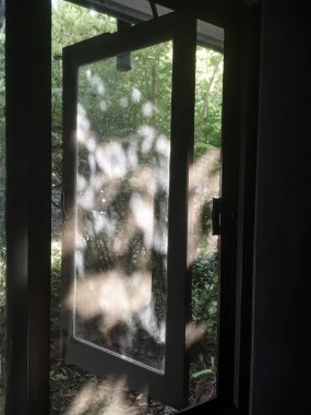 Toz ve Kirli Sivrisinek Tel Penceresi, Kapat ve Makro Çekim, Ev Konseptini Temizleme