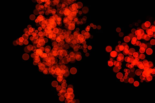 Görüntü Bokeh Soyut Işık Efekti Turuncu Kırmızı Arkaplan Parıltı Odaklanmamış — Stok fotoğraf