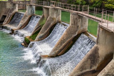 İspanya Llobregat Nehri üzerinde yıkamak