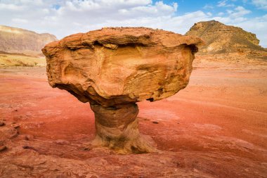 Kuru Negev Çölü, İsrail'adı verilen mantar kaya