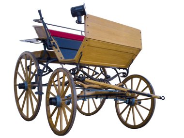 Açık atlı arabası alt konum