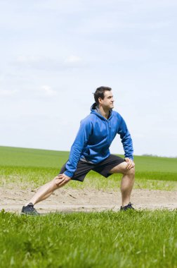 adam sağ bacak streç