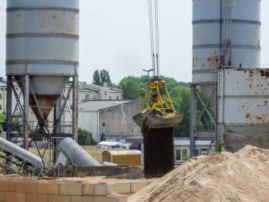 Toplu malzemeli Ekskavatör Kepçe