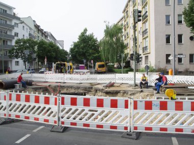 İnşaat alanında Berlin Charlottenburg