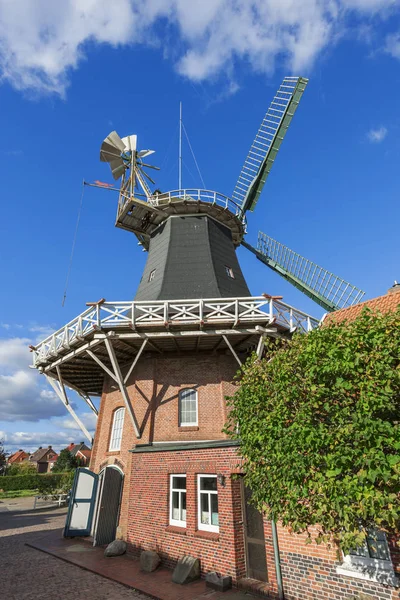 Windmill Esens_vertical — Stock Photo, Image