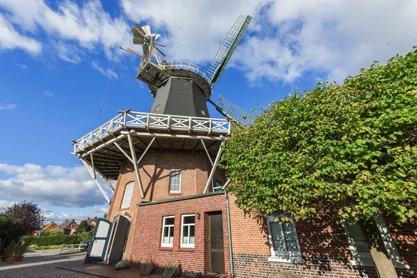 Windmill Esens_horizonal — Stock Photo, Image