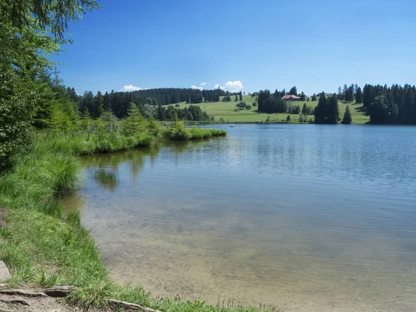 Lakescape Pond Koegel na Baviera — Fotografia de Stock