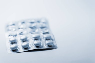 Tabletler için folyo paketi mavi