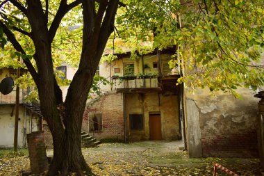 Sonbahar eski rustik evde