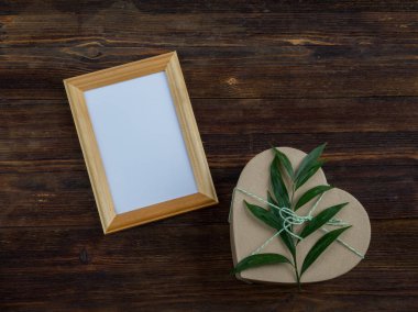 Vintage hediye kutusu sarılmış