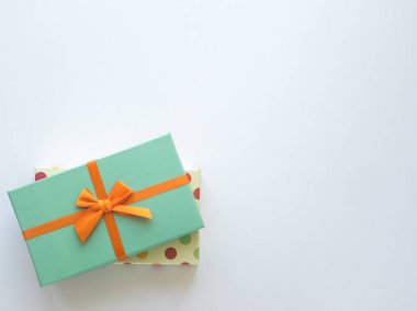 Vintage hediye kutusu sarılmış