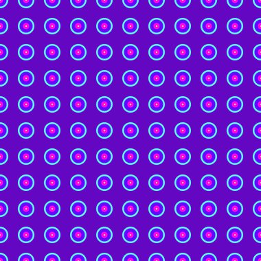 Seamless modeli. Duvar kağıdı, kağıt, tekstil baskı ve vb kaydırma öğesi tasarım. Daire kapak tasarımı. Ultra mor renk.