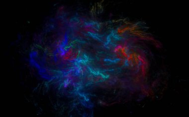 Yıldız alanı arkaplanı. Yıldızlı uzay arka plan dokusu. Uzay görevleri, seyahat.