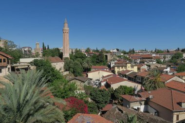 Yivli Minare Camii Antalyas Oldtown Kaleiçi, Türkiye bir dönüm noktası olduğunu