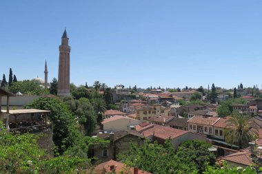 Yivli Minare Camii Antalyas Oldtown Kaleiçi, Türkiye bir dönüm noktası olduğunu