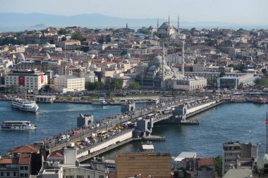 Galata Köprüsü, Haliç ve Boğaziçi, Istanbul, Türkiye
