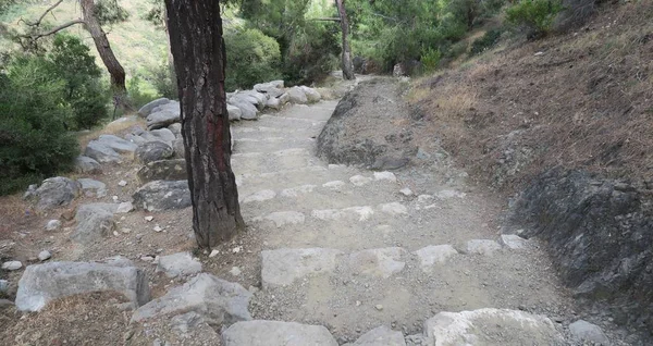 Yanartaş-Chimera, Likya yolu Çıralı Olympos, Türkiye'de sonsuz alevler merdivenleri