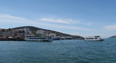 Prens Adası Buyukada Marmara Denizi'nde yakınındaki Istanbul, Türkiye