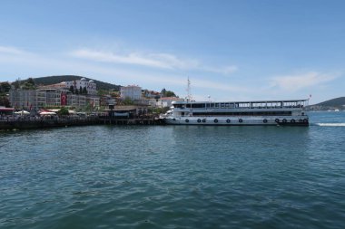 Prens Adası Buyukada Marmara Denizi'nde Istanbul yakınındaki güzel limanda