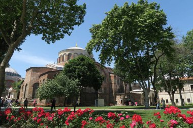 Güzel Ayasofya Irene - bir eski Ortodoks Kilisesi içinde Topkapı Sarayı kompleksi, Istanbul, Türkiye