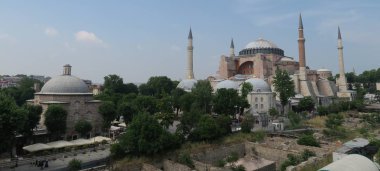 Ayasofya'nın, Hıristiyan Ortodoks Patriklik Bazilikası, imparatorluk Camii ve şimdi bir müze, Istanbul, Türkiye