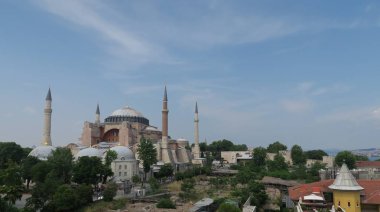 Ayasofya'nın, Hıristiyan Ortodoks Patriklik Bazilikası, imparatorluk Camii ve şimdi bir müze, Istanbul, Türkiye