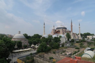 Ayasofya'nın, Hıristiyan Ortodoks Patriklik Bazilikası, imparatorluk Camii ve şimdi bir müze, Istanbul, Türkiye
