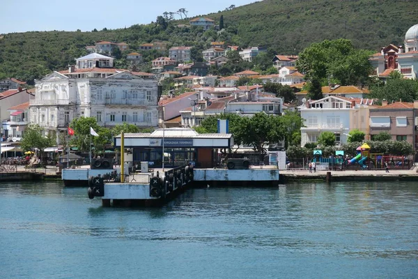 Ünlü Port Burgazada Prens Adası Marmara Denizi'nde yakınındaki Istanbul, Türkiye