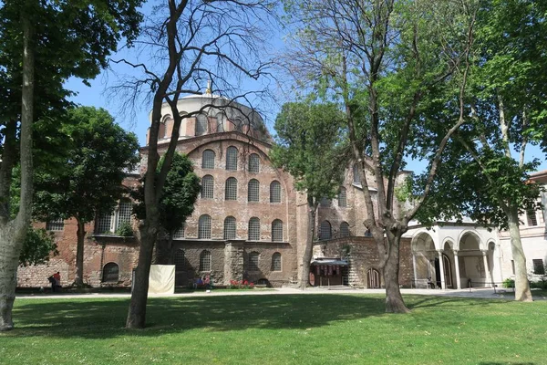 Ünlü Ayasofya Irene - bir eski Ortodoks Kilisesi içinde Topkapı Sarayı kompleksi, Istanbul, Türkiye