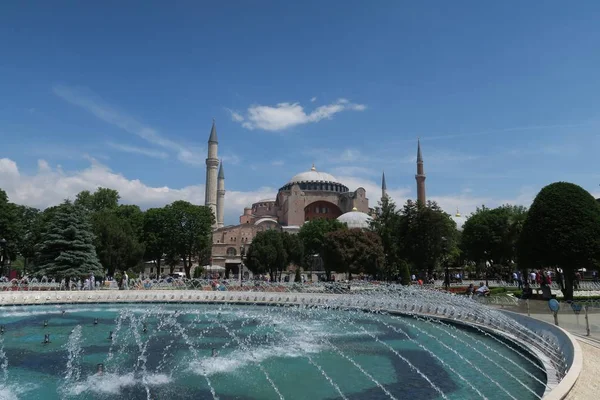 Famous Hahia Sophia Museum in Istanbul, Turkey