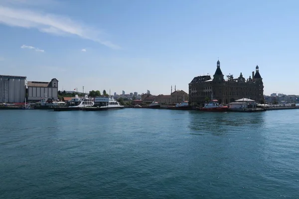 Haydarpasa Train Station w Kadikoy, Symbol Landmark Istanbul, Turcja — Zdjęcie stockowe