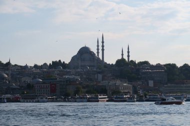Süleymaniye Haliç Istanbul, Türkiye'den görüldüğü gibi Camii