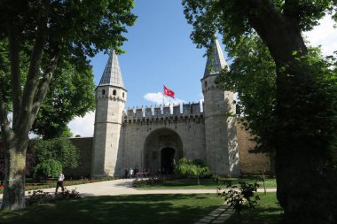Topkapı Sarayı Müzesi Istanbul - selamlama kapısı'ana giriş kapısıdır