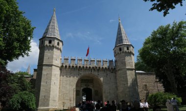 Topkapı Sarayı Müzesi Istanbul - selamlama kapısı'ana giriş kapısıdır