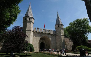 Topkapı Sarayı Müzesi Istanbul - selamlama kapısı'ana giriş kapısıdır