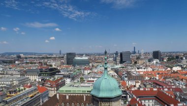 Manzarası Austrias başkenti Viyana'da ilk bölgesinin