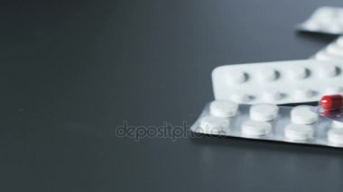 Blister Ambalajlarda Çeşitli Tabletler
