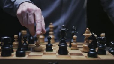 White Horse Beating a Black King