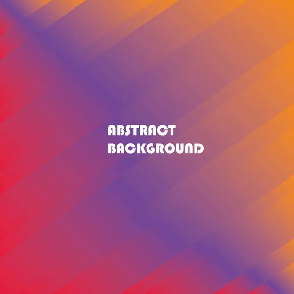 Vektor abstrakte bunte Hintergrundgestaltung, orange rote Farben — Stockvektor